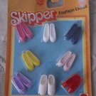 Vintage NOS Mattel Skipper Doll Shoes 1983 Fashion Extras New on Card No. 4916