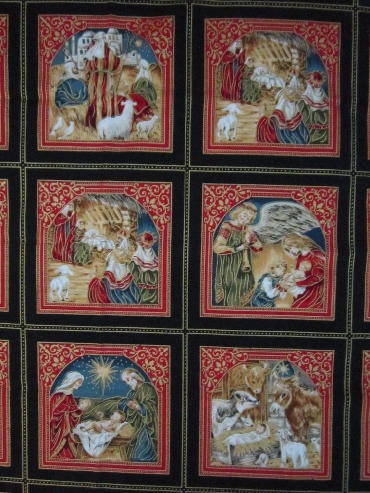 Seasons Greetings Fabric Freedom London England Cotton Fabric Holiday