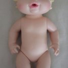 2008 Baby Alive All Better Now Drink & Wet Blonde Molded Hair with Pink Hair Bow