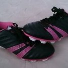 Youth Umbro Corsica Engage Baseball/Softball Soccer Cleats girls 4.5 pink black