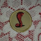 Vintage Cobra Boy Scout Patch Badge Maine ME BSA Cub Insignia Merit