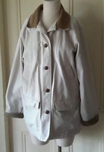 L.L. Bean Flannel lined Field Barn Work Adirondack Jacket coat womens sz Medium