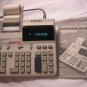 Texas Instruments TI-5045 II Desktop Printing Display Calculator 2 Color Manual