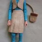vintage Johnny West Josie West movable Articulated Cowgirl Action Figure Marx 9"