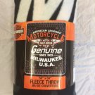 Harley Davidson Genuine Fleece Blanket