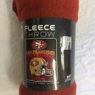 San Francisco 49ers Fleece Blanket