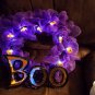 Halloween mesh Wreath