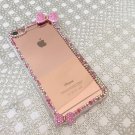 Rhinestones and Bows iPhone 6plus and 6s Plus, Diamond iPhone Case, Crystals iPhone Case