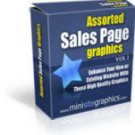 ASSORTED SALES PAGE GRAPHICS