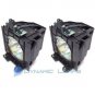 PT-D5100 Dual Replacement Lamps for Panasonic Projectors ET-LAD57W