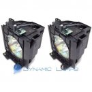 PT-DW5100L Dual Replacement Lamps for Panasonic Projectors ET-LAD57W
