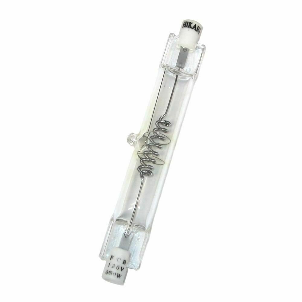 FCB Hikari JP-D120V-600WC R7s Clear Halogen Lamp
