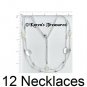 Wholesale Lots Necklaces Fashion Jewelry Silver Plated Costume 2-strand