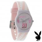 Pink Playboy Watch VARSITY VIXEN Ladies Women Quartz Teen College Bunny logo