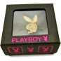Playboy Ring Bunny Logo Gold Plated Swarovski Crystal Adjustable Fashion Statement