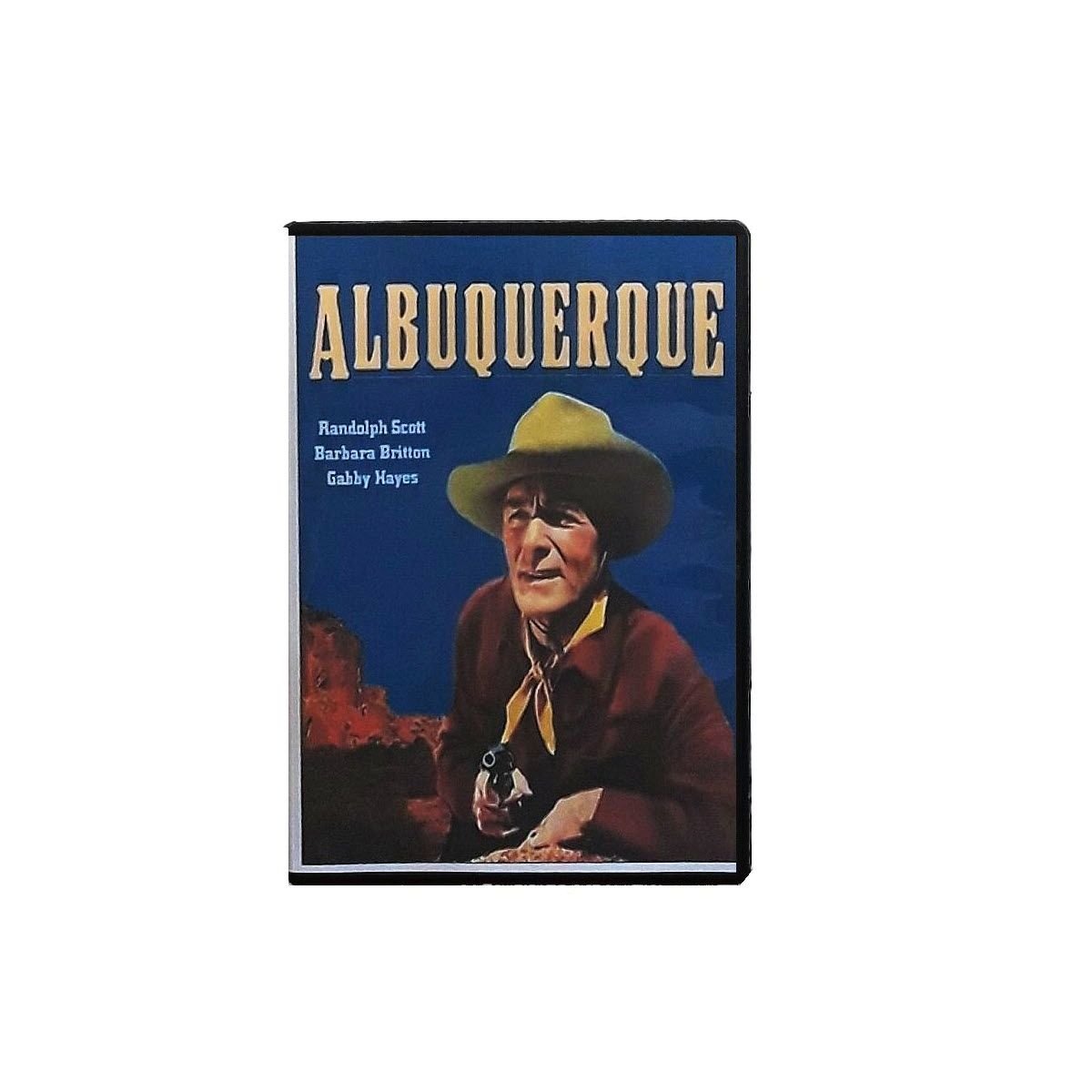 Albuquerque 1948 Randolph Scott Gabby Hayes Western Cinecolor