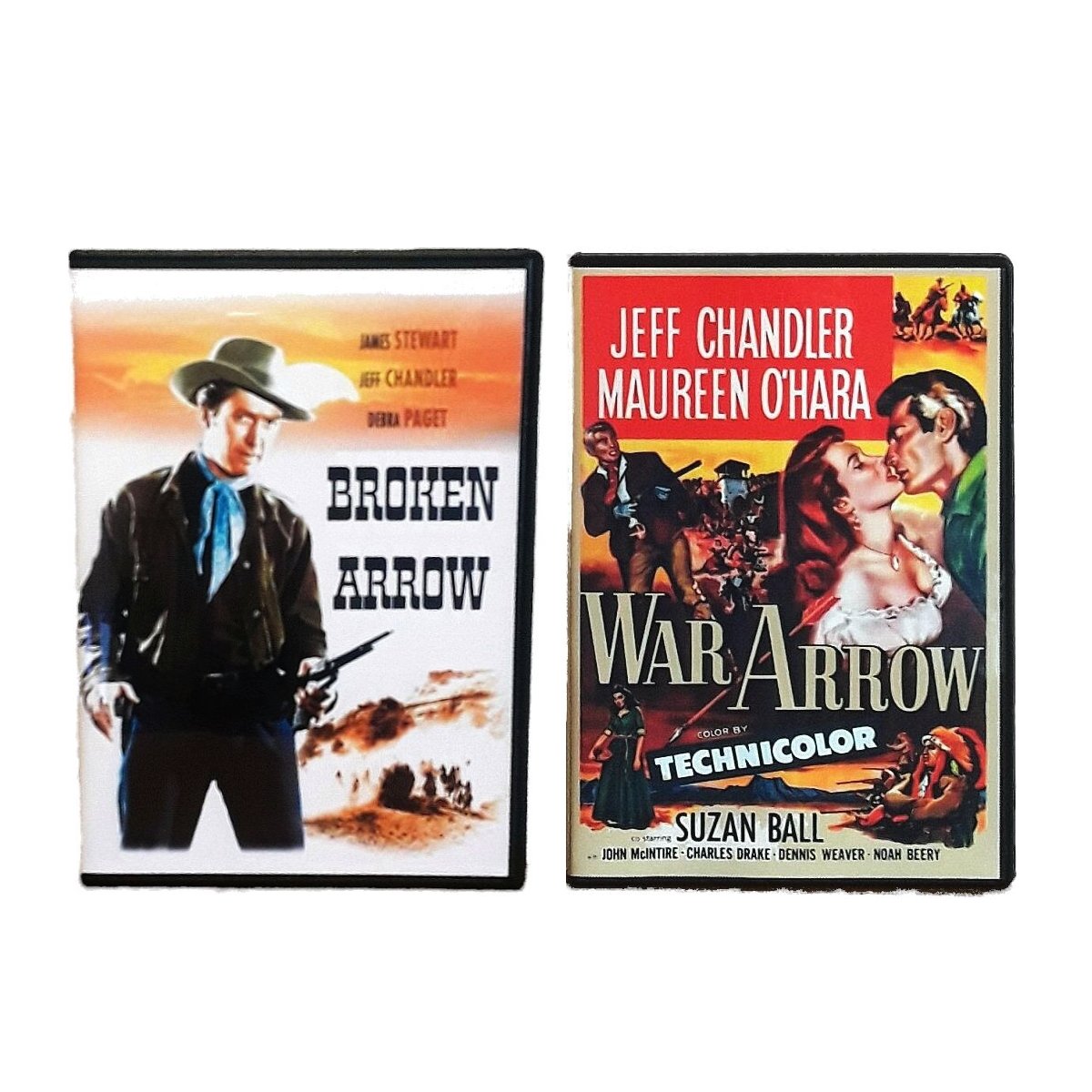 Broken Arrow 1950 War Arrow 1953 James Stewart Jeff Chandler Westerns ...