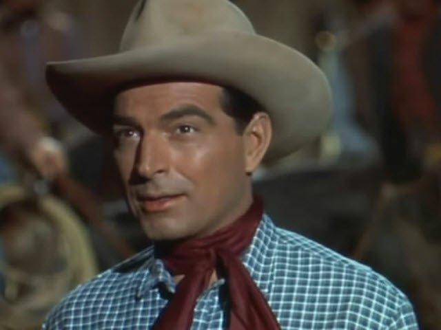 The Man from Bitter Ridge 1955 Lex Barker Western Romance