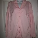 Avenue Women's Pink Classic Fit Long Sleeed Shirt Size 18 /20
