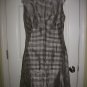 Appraisal Women's Black & White Plaid Silk Lined Sleeveless Dress Size 12
