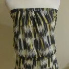 Cache womens strapless blouse top mini dress size XS