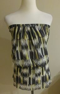 Cache womens strapless blouse top mini dress size XS