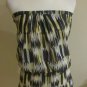 Cache womens strapless blouse top mini dress size XS