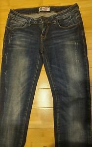 Boot cut jean womens denim Rules by TRF waist 30 cllassic 5 pocket
