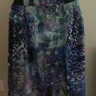 No Boundaries asymmetrical womens skirt size L/G multicolor