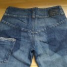 Atos lombardini womens distressed jean rare & unique Size 32 Made In Italy