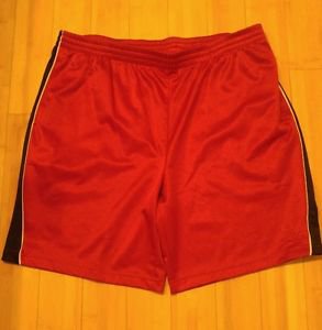 Starter dazzle mens sport shorts size XL red