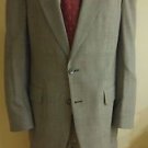 Christian dior mens suit tailored in USA jacket size 42 pant size 31 gray