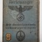 WWII GERMAN NAZI ANTI PARTISAN COMMANDO PASSPORT DOCUMENT BOOK