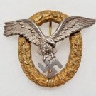 WWII GERMAN NAZI LUFTWAFFE COMBINED PILOT/OBSERVER BADGE