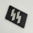 WWII GERMAN SS OFFICER'S COLLAR TAB