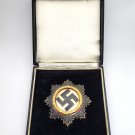 WWII GERMAN CROSS IN GOLD WITH CASE - PERSONALIZED