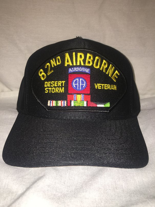 82nd Airborne Division Desert Storm Military Hat