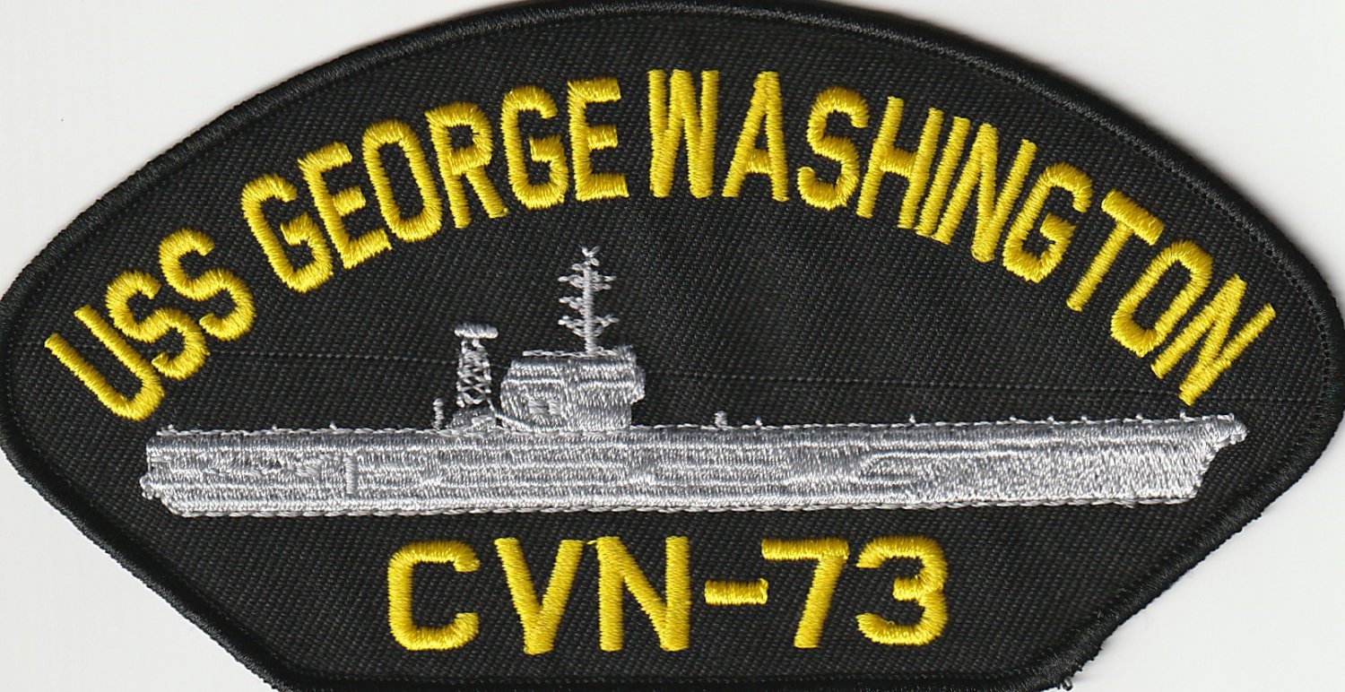 USS George Washington CVN-73 HAT PATCH ONLY