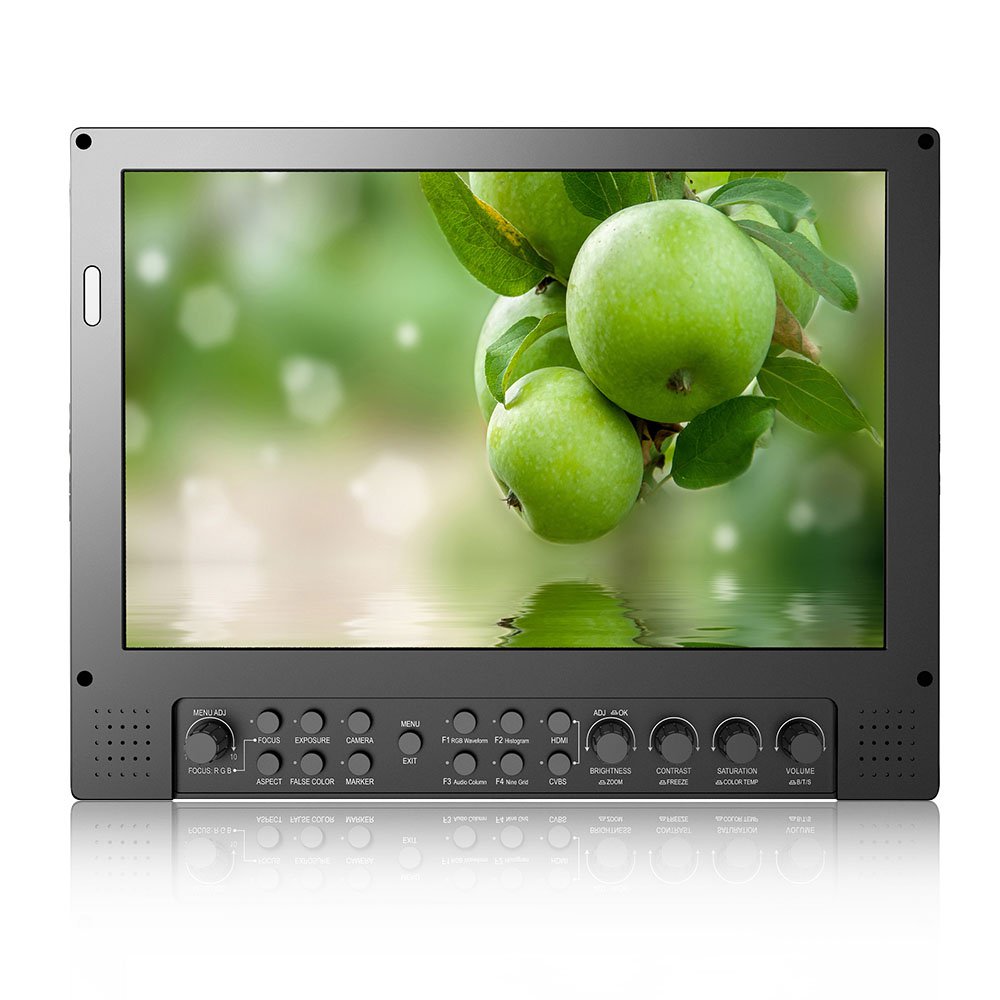 BBDTECH 9" Field Monitor, Full HD 1920 x 1200 Broadcast Monitor, Camcorder Monitor