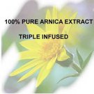 100% Arnica Extract TRIPLE INFUSED POTENT 6oz. bruises pain inflammation hair