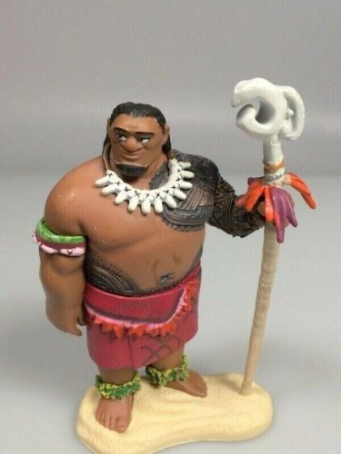 Disney moana figure cake topper Maui pvc