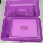 caboodles make up case storage Purple pageant girls tote glam fishing