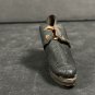 Antique Miniature Leather shoe Salesman Sample