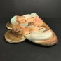 Mary Joseph Jesus chalkware wall hanging, Mid Century modern religious
