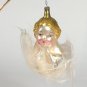 spun glass Christmas Ornament Angel