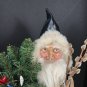 Vintage Patriotic Folk Art Santa, Father Christmas OOAk