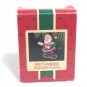Hallmark christmas ornament parachuting santa Claus