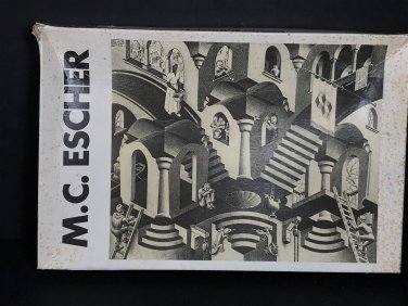Vintage MC Escher Modern art Concave and convex Selgiochi puzzle 1000 pieces