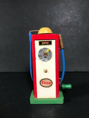 vintage Brio Esso fuel pump