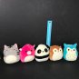 squishmallow lot 5 kelly toy small plush animals cat owl unicorn panda squirrel